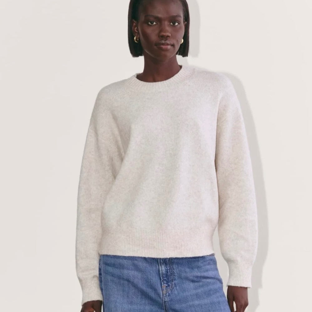 Everlane Cocoon Crew in plush Cotton